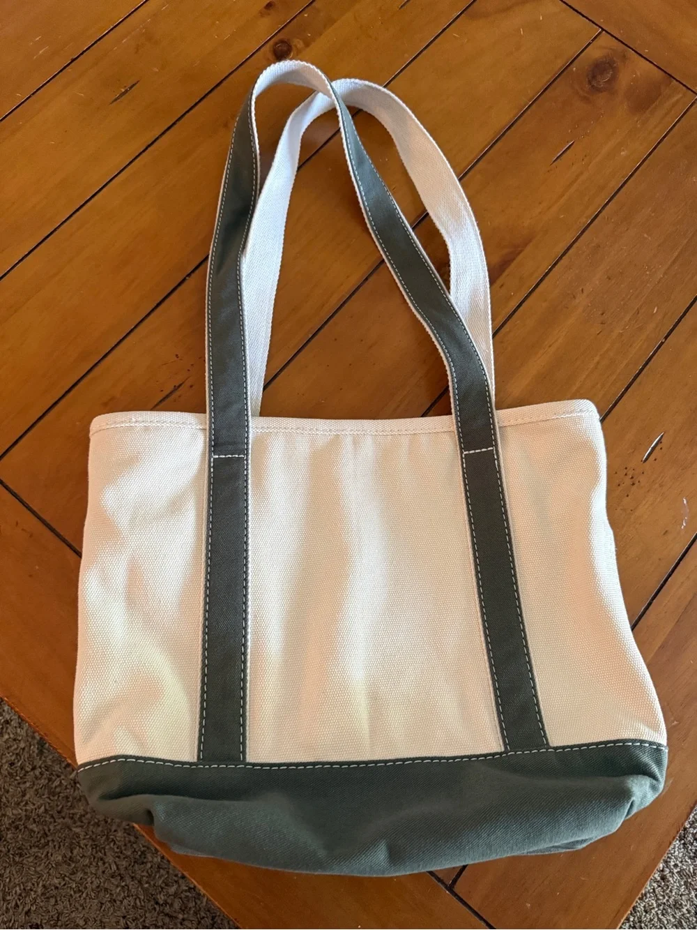 Lands' End Medium Canvas Tote - Picture 3 of 6